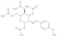 2-(4-Methoxybenzylidene)imino-2-deoxy-1,3,4,6-Tetra-O-acetyl-β-D-glucopyranose