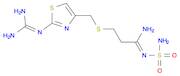 3-(((2-((Diaminomethylene)amino)thiazol-4-yl)methyl)thio)-N'-sulfamoylpropanimidamide
