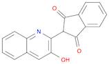 1H-Indene-1,3(2H)-dione, 2-(3-hydroxy-2-quinolinyl)-
