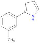 1H-Pyrrole,2-(3-methylphenyl)-