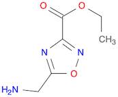 ethyl 5-(aminomethyl)-1,2,4-oxadiazole-3-carboxylate