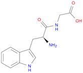 (S)-2-(2-Amino-3-(1H-indol-3-yl)propanamido)acetic acid