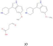 5-METHOXY-3-(1,2,5,6-TETRAHYDRO-4-PYRIDINYL)-1H-INDOLE HEMISUCCINATE