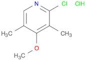 2-CHLORO-3,5-DIMETHYL-4-METHOXY PYRIDINE HYDROCHLORIDE