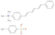 N,N,N-Trimethyl-4-(6-phenylhexa-1,3,5-trien-1-yl)benzenaminium 4-methylbenzenesulfonate