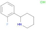 2-(2-FLUOROPHENYL) PIPERIDINE HYDROCHLORIDE