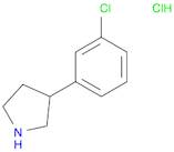 3-(3-CHLORO-PHENYL) PYRROLIDINE HCL
