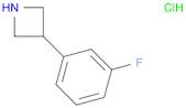 3-(3-FLUOROPHENYL)AZETIDINE HYDROCHLORIDE