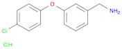 (3-(4-Chlorophenoxy)phenyl)methanamine hydrochloride