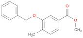 4-METHYL-3-BENZYLOXYBENZOIC ACID METHYL ESTER