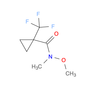 N-methoxy-N-methyl-1-(trifluoromethyl)cyclopropane-1-carboxamide