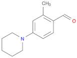 2-METHYL-4-PIPERIDIN-1-YL-BENZALDEHYDE