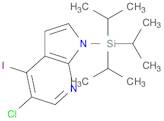 5-CHLORO-4-IODO-1-(TRIISOPROPYLSILYL)-1H-PYRROLO[2,3-B]PYRIDINE