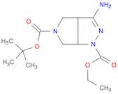 5-tert-butyl 1-ethyl 3-amino-3a,4,6,6a-tetrahydropyrrolo[3,4-c]pyrazole-1,5-dicarboxylate