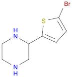 2-(5-BROMOTHIOPHEN-2-YL)PIPERAZINE