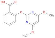 2-[(4,6-DIMETHOXYPYRIMIDIN-2-YL)OXY]BENZOIC ACID