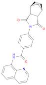 4-[(3aR,4R,7S,7aS-rel)-1,3,3a,4,7,7a-Hexahydro-1,3-dioxo-4,7-methano-2H-isoindol-2-yl]-N-8-quinolinylbenzamide