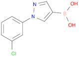 1-(3-Chlorophenyl)-1H-pyrazol-4-ylboronic acid