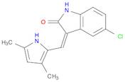 5-CHLORO-3-[(3,5-DIMETHYLPYRROL-2-YL)METHYLENE]-2-INDOLINONE