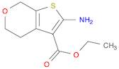 2-AMINO-4,7-DIHYDRO-5H-THIENO[2,3-C]PYRAN-3-CARBOXYLIC ACID ETHYL ESTER