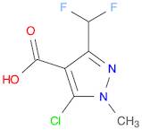 5-Chloro-3-(difluoromethyl)-1-methyl-1H-pyrazole-4-carboxylic Acid