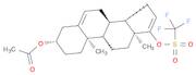 (3β)-Androsta-5,16-diene-3,17-diol 3-Acetate 17-(Trifluoromethanesulfonate)