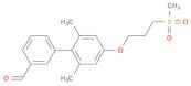 2',6'-Dimethyl-4'-(3-(methylsulfonyl)propoxy)-[1,1'-biphenyl]-3-carbaldehyde
