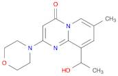 9-(1-Hydroxyethyl)-7-methyl-2-(morpholin-4-yl)-4H-pyrido[1,2-a]pyrimidin-4-one
