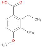 Benzoic acid, 2-ethyl-4-Methoxy-3-Methyl-