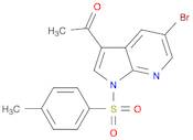 Ethanone, 1-[5-broMo-1-[(4-Methylphenyl)sulfonyl]-1H-pyrrolo[2,3-b]pyridin-3-yl]-