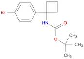 Tert-Butyl1-(4-Bromophenyl)cyclobutylcarbamate