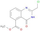 5-Quinazolinecarboxylic acid, 2-(chloromethyl)-3,4-dihydro-4-oxo-, methyl ester