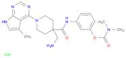 3-[[[4-(Aminomethyl)-1-(5-methyl-7H-pyrrolo[2,3-d]pyrimidin-4-yl)-4-piperidinyl]carbonyl]amino]phenyl N,N-dimethylcarbamate