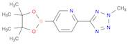 2-(2-Methyl-2H-tetrazol-5-yl)-5-(4,4,5,5-tetraMethyl-1,3,2-dioxaborolan-2-yl)pyridine