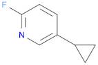 5-cyclopropyl-2-fluoropyridine