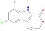 ethyl 5-chloro-7-fluoro-1H-indole-2-carboxylate