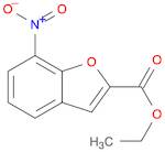 2-Benzofurancarboxylic acid, 7-nitro-, ethyl ester