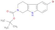 2H-Pyrido[3,4-b]indole-2-carboxylic acid, 6-bromo-1,3,4,9-tetrahydro-, 1,1-dimethylethyl ester