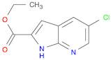 ethyl 5-chloro-1H-pyrrolo[2,3-b]pyridine-2-carboxylate