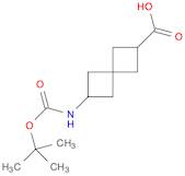 6-{[(tert-butoxy)carbonyl]amino}spiro[3.3]heptane-2-carboxylic acid