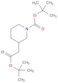 tert-Butyl 3-(2-tert-butoxy-2-oxoethyl)piperidin-1-carboxylate