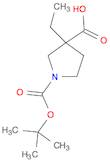 1-[(tert-butoxy)carbonyl]-3-ethylpyrrolidine-3-carboxylic acid
