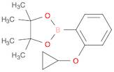 2-(2-cyclopropoxyphenyl)-4,4,5,5-tetraMethyl-1,3,2-dioxaborolane