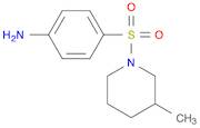 4-[(3-methylpiperidin-1-yl)sulfonyl]aniline