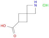 2-Azaspiro[3.3]heptane-6-carboxylic acid hydrochloride