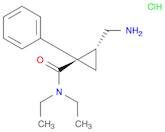 (E)-2-(Aminomethyl)-N,N-diethyl-1-phenylcyclopropanecarboxamide hydrochloride