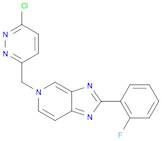 5-((6-Chloropyridazin-3-yl)Methyl)-2-(2-fluorophenyl)-5H-iMidazo[4,5-c]pyridine