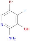 2-AMINO-5-BROMO-4-FLUORO-3-HYDROXYPYRIDINE