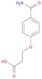3-(4-Carbamoylphenoxy)propionic Acid