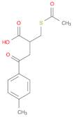 2-acetylthiomethyl-3-(4-methylbenzoyl)propionic acid